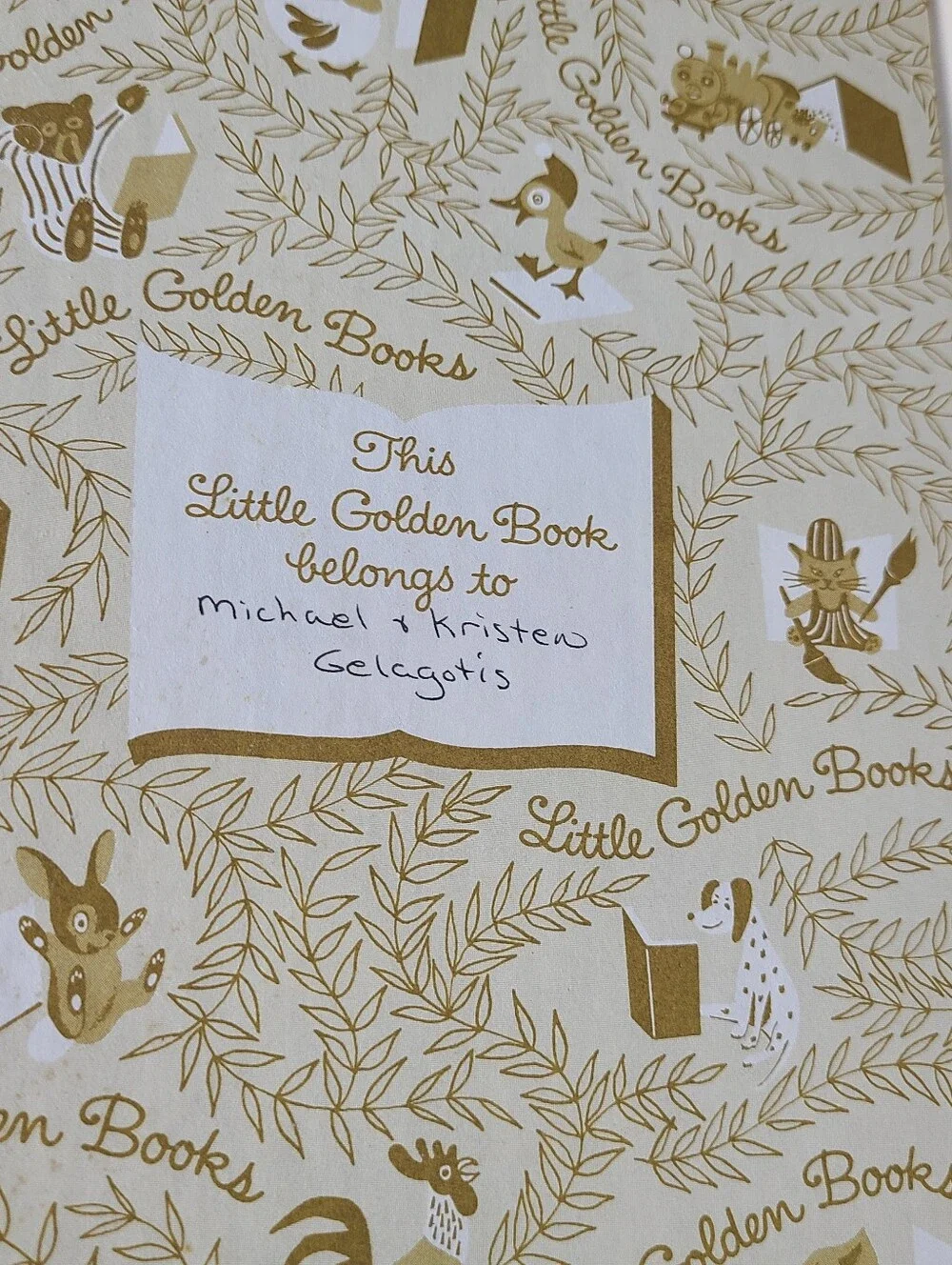 Little Golden Book The Cookie Monster and the Cookie Tree 1977 Vintage Book